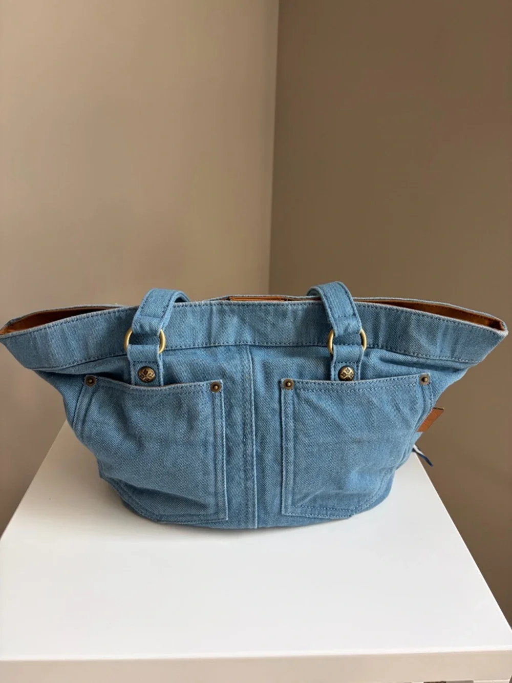 Patricia Nash Denim Tote - Picture 2 of 13